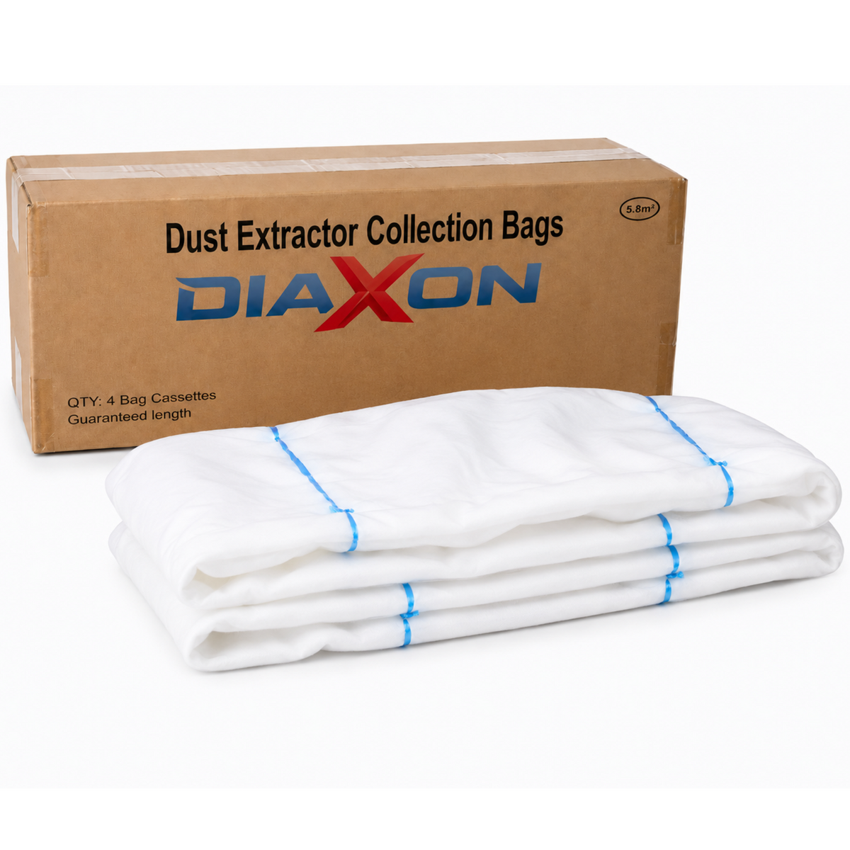 Diaxon Ersatzfilterbeutel - Longpac Staubsaugerbeutel